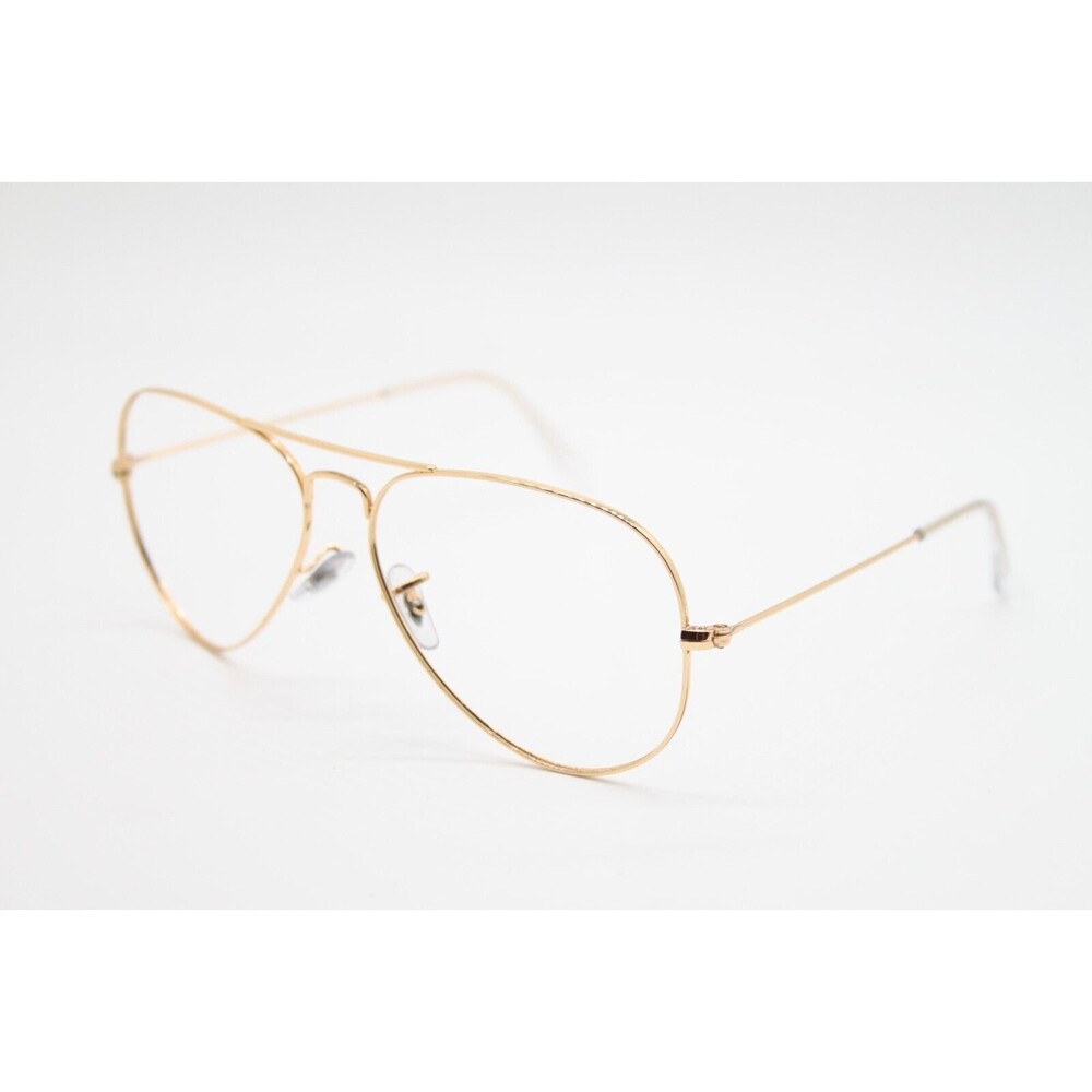 NEW RAY-BAN RB 3025 AVIATOR LARGE METAL L0205 GOLD AUTHENTIC SUNGLASSES 58-14